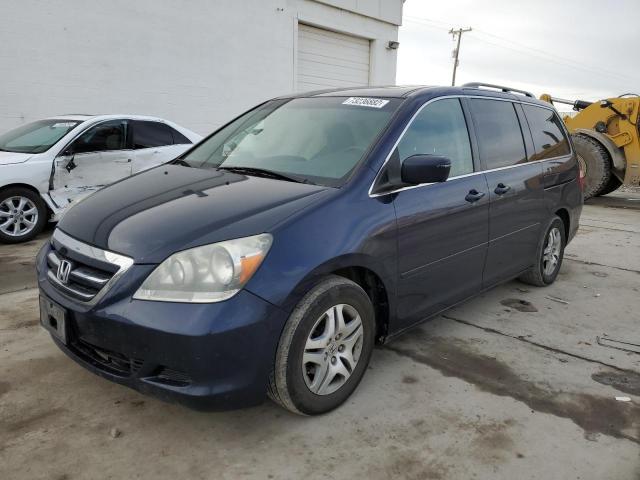 HONDA ODYSSEY EX 2007 with VIN 5FNRL38607B035870 - Photo from auction