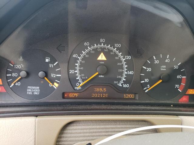 Photo 9 from auction – 1998 MERCEDES-BENZ E 320 with VIN WDBJF65F0WA609934