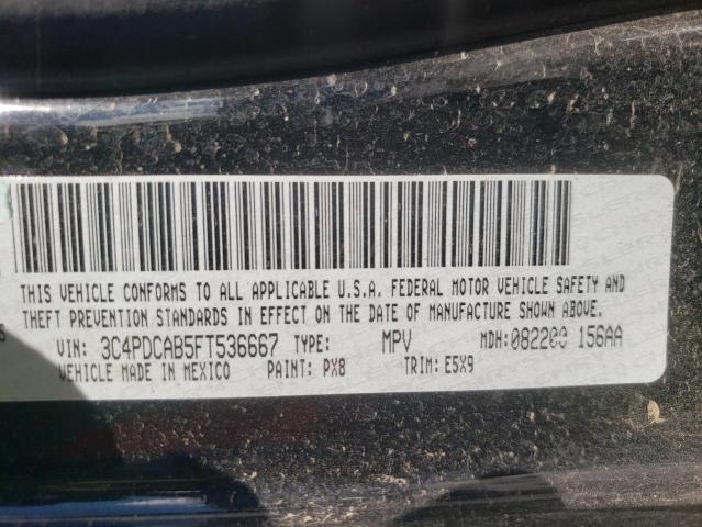 Photo 14 from auction – 2015 DODGE JOURNEY SE with VIN 3C4PDCAB5FT536667