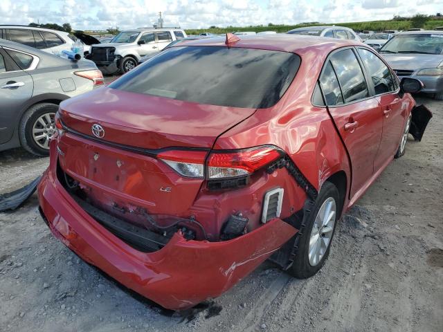 Photo 3 from auction – 2021 TOYOTA COROLLA LE with VIN JTDVPMAE2MJ121129
