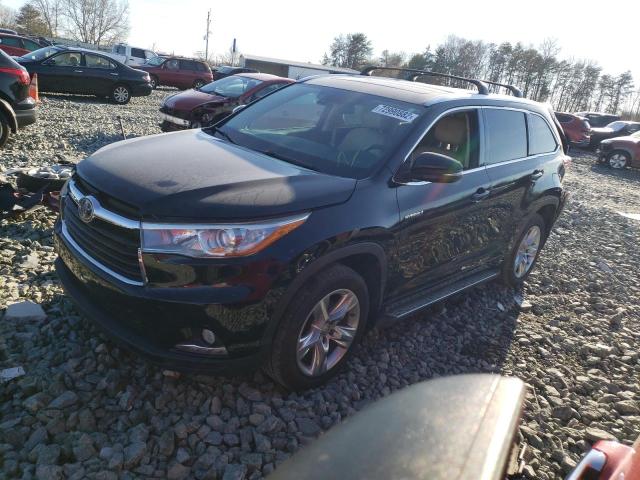 TOYOTA HIGHLANDER 2015 with VIN 5TDDCRFH8FS011621 - Photo from auction