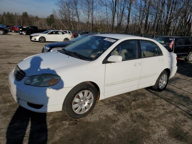 TOYOTA COROLLA CE 2003 with VIN 1NXBR32E43Z123365 - Photo from auction