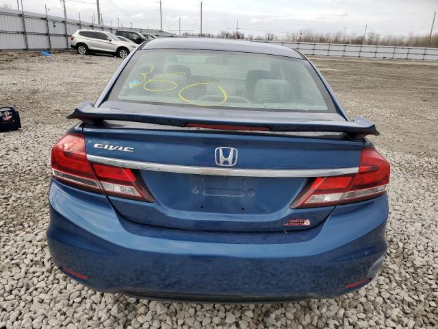 Photo 6 from auction – 2014 HONDA CIVIC LX with VIN 19XFB2F50EE005538