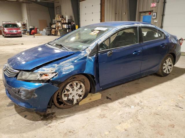 HONDA CIVIC LX 2012 with VIN 2HGFB2F55CH509957 - Photo from auction