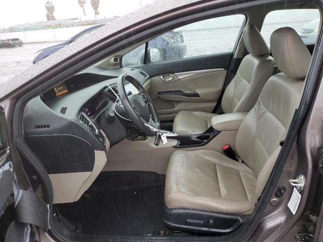 Photo 7 from auction – 2014 HONDA CIVIC EXL with VIN 19XFB2F98EE051668