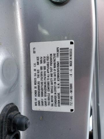 Photo 14 from auction – 2015 HONDA CR-V LX with VIN 3CZRM3H35FG703541