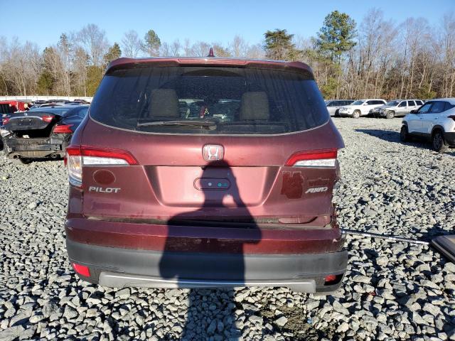 Photo 6 from auction – 2021 HONDA PILOT EXL with VIN 5FNYF6H56MB093344