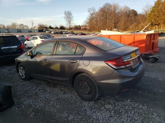 Photo 2 from auction – 2013 HONDA CIVIC LX with VIN 19XFB2F53DE032649
