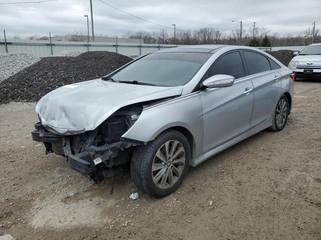 HYUNDAI SONATA SE 2014 with VIN 5NPEC4AC8EH819989 - Photo from auction