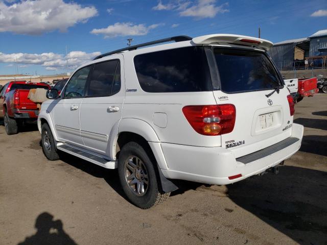 Photo 2 from auction – 2004 TOYOTA SEQUOIA LI with VIN 5TDBT48A24S230260