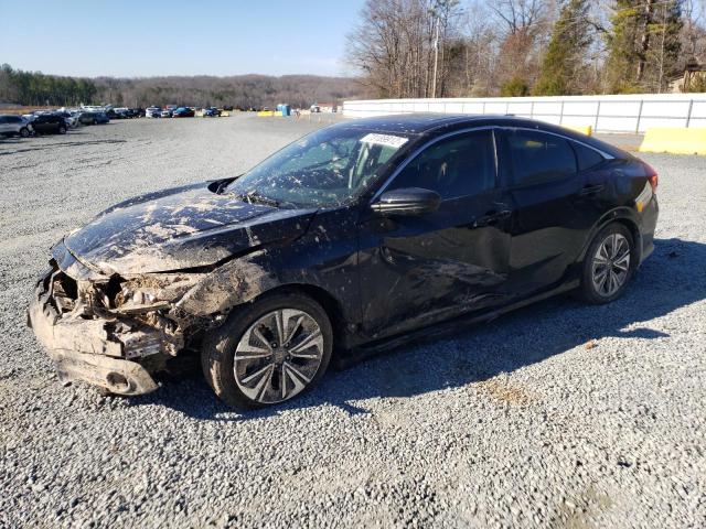 HONDA CIVIC EX 2017 with VIN 19XFC1F36HE200893 - Photo from auction