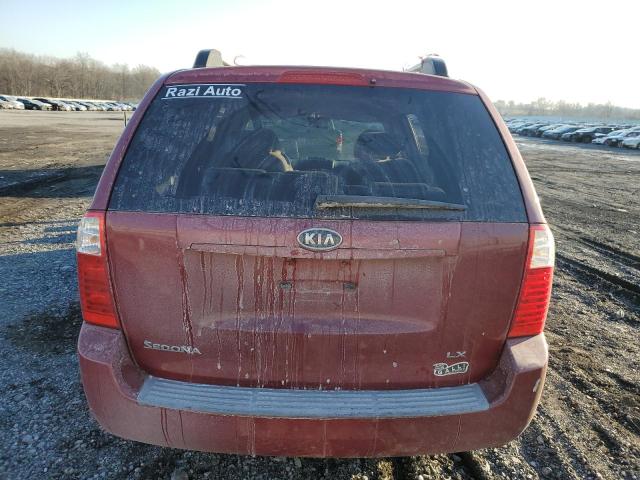 Photo 6 from auction – 2007 KIA SEDONA EX with VIN KNDMB233076110776
