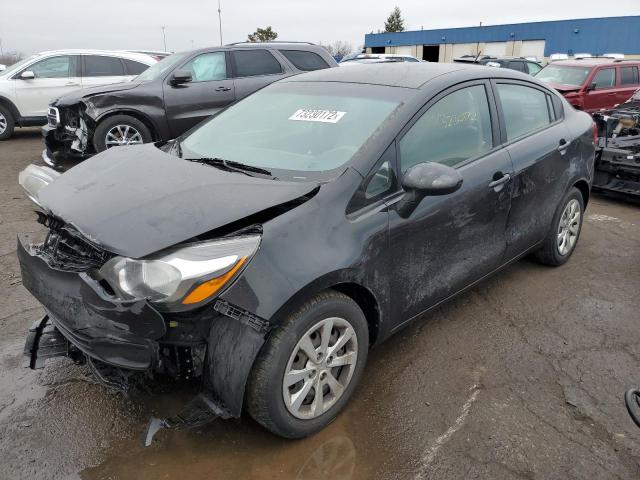 KIA RIO LX 2012 with VIN KNADM4A3XC6044835 - Photo from auction