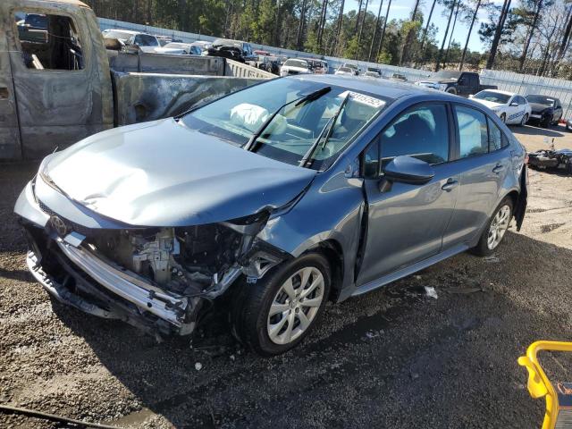 TOYOTA COROLLA LE 2020 with VIN 5YFEPRAE8LP072753 - Photo from auction