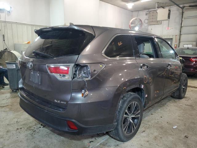 Photo 3 from auction – 2016 TOYOTA HIGHLANDER with VIN 5TDJKRFH8GS330945