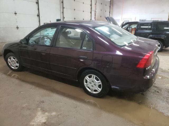Photo 2 from auction – 2001 HONDA CIVIC LX with VIN 1HGES16571L044863