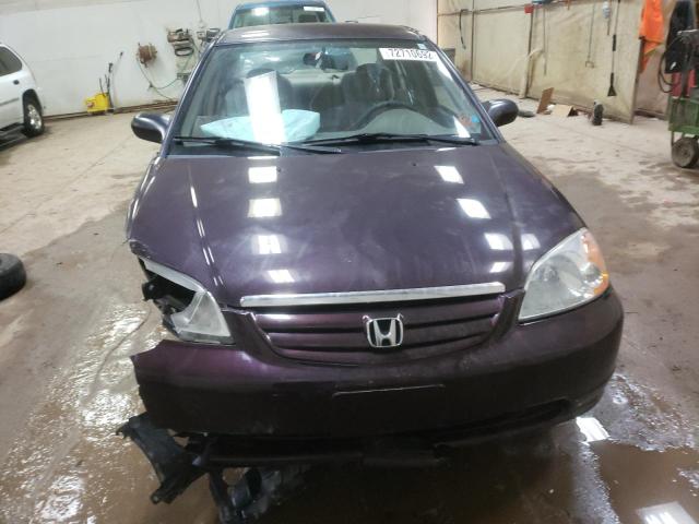 Photo 5 from auction – 2001 HONDA CIVIC LX with VIN 1HGES16571L044863