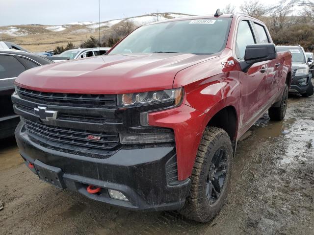 CHEVROLET SILVERADO 2021 with VIN 3GCPYFED5MG452419 - Photo from auction
