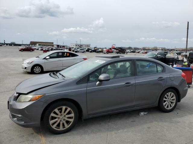 HONDA CIVIC EX 2012 with VIN 19XFB2F8XCE023715 - Photo from auction
