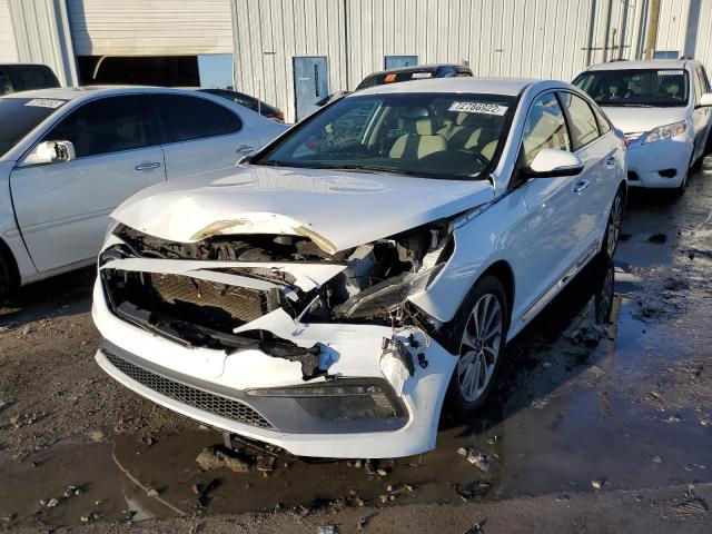 HYUNDAI SONATA 2016 with VIN 5NPE34AF3GH401966 - Photo from auction
