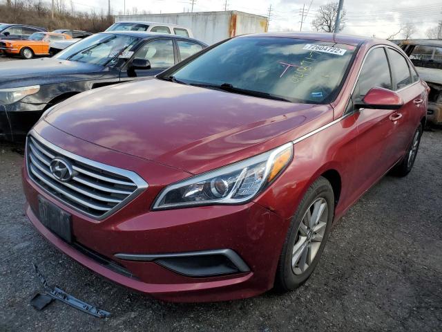 HYUNDAI SONATA SE 2016 with VIN 5NPE24AF2GH421774 - Photo from auction