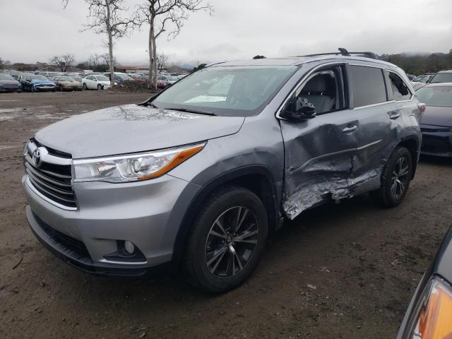 TOYOTA HIGHLANDER 2016 with VIN 5TDJKRFH6GS339756 - Photo from auction