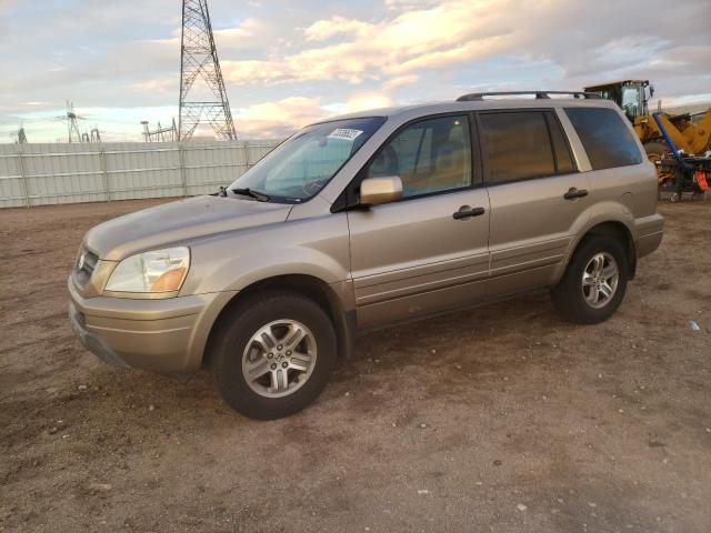 HONDA PILOT EXL 2003 with VIN 2HKYF18693H595356 - Photo from auction