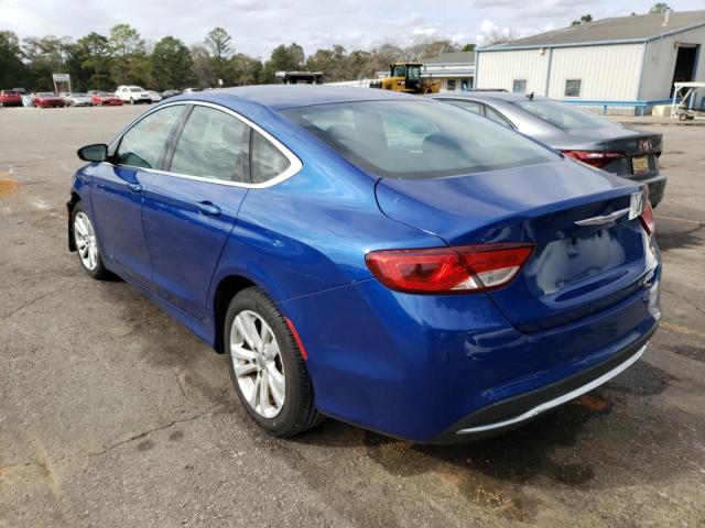 Photo 2 from auction – 2015 CHRYSLER 200 LIMITE with VIN 1C3CCCAB6FN636931