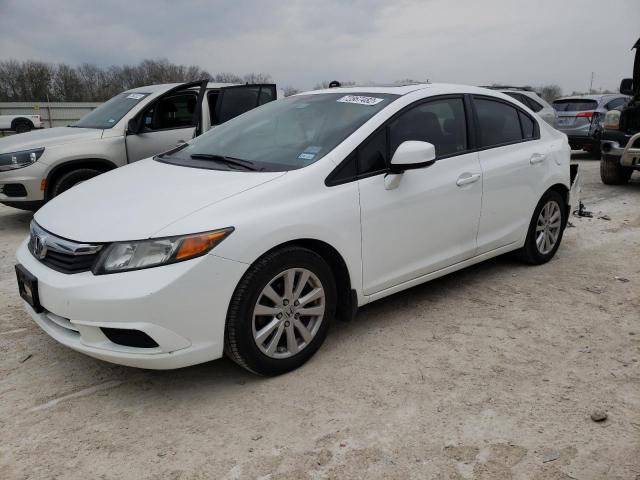 HONDA CIVIC EXL 2012 with VIN 2HGFB2F97CH322772 - Photo from auction