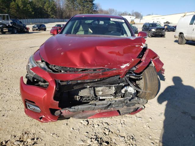 Photo 5 from auction – 2015 INFINITI Q50 BASE with VIN JN1BV7APXFM341361