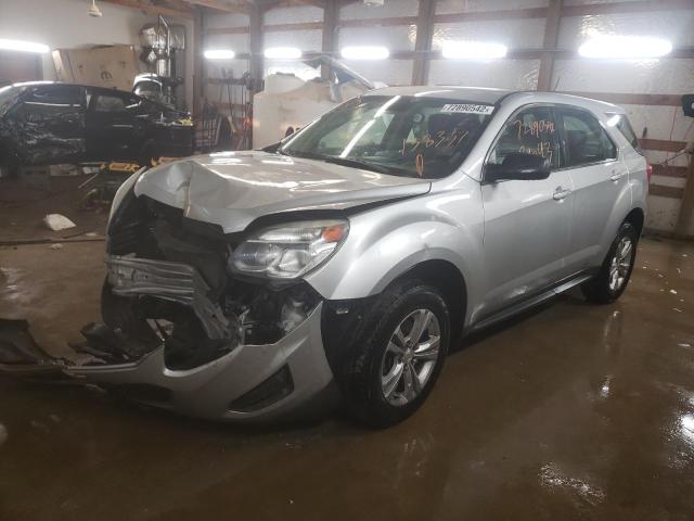 CHEVROLET EQUINOX LS 2016 with VIN 2GNALBEK0G1138337 - Photo from auction