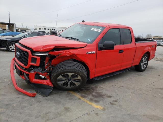 FORD F150 SUPER 2020 with VIN 1FTEX1CP3LKF01778 - Photo from auction