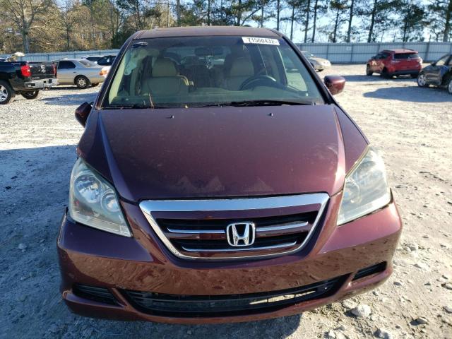 Photo 5 from auction – 2007 HONDA ODYSSEY EX with VIN 5FNRL38727B133999