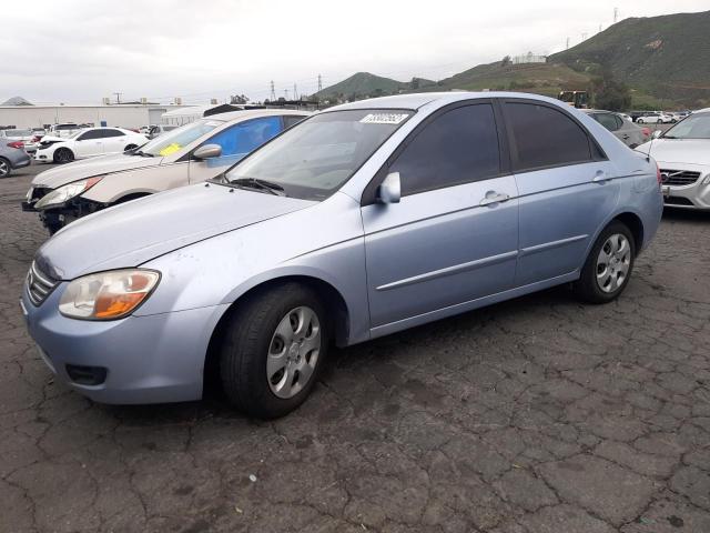 KIA SPECTRA EX 2008 with VIN KNAFE121785551304 - Photo from auction