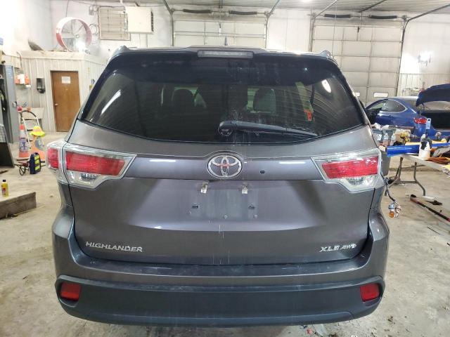Photo 6 from auction – 2016 TOYOTA HIGHLANDER with VIN 5TDJKRFH8GS330945