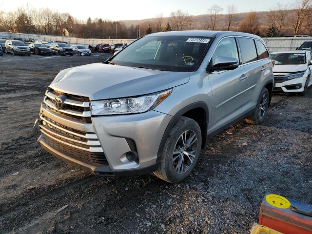 TOYOTA HIGHLANDER 2019 with VIN 5TDBZRFH7KS986756 - Photo from auction