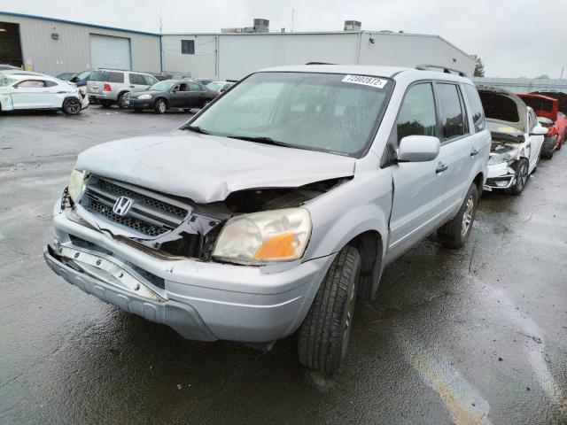 HONDA PILOT EXL 2003 with VIN 2HKYF18533H585087 - Photo from auction