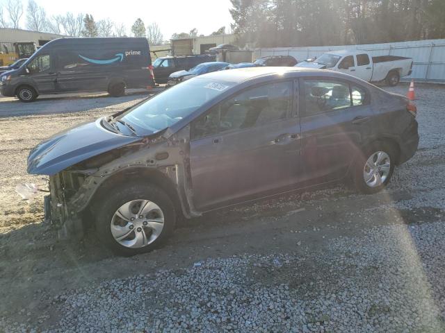 HONDA CIVIC LX 2015 with VIN 19XFB2F57FE097877 - Photo from auction