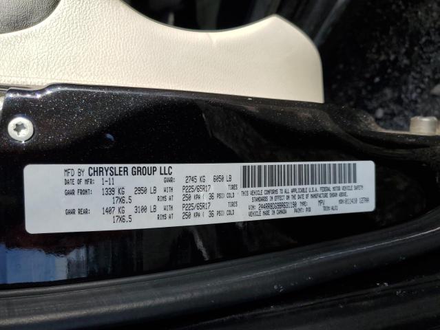 Photo 14 from auction – 2011 CHRYSLER TOWN & COU with VIN 2A4RR8DG9BR631190