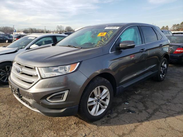 FORD EDGE SEL 2015 with VIN 2FMTK4J84FBC28296 - Photo from auction