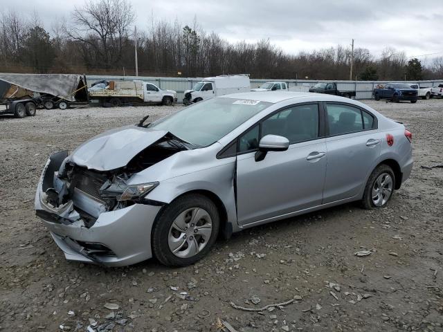 Photo 1 from auction – 2015 HONDA CIVIC LX with VIN 19XFB2F57FE100518