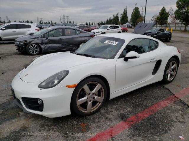 PORSCHE CAYMAN 2015 with VIN WP0AA2A83FK161909 - Photo from auction