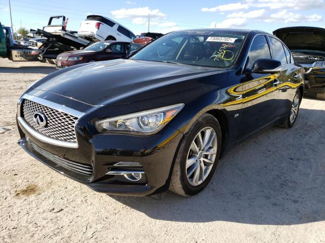 INFINITI Q50 PREMIU 2016 with VIN JN1EV7AP1GM304312 - Photo from auction