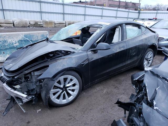 TESLA MODEL 3 2022 with VIN 5YJ3E1EA1NF289209 - Photo from auction