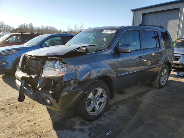 HONDA PILOT EXL 2013 with VIN 5FNYF4H55DB050330 - Photo from auction