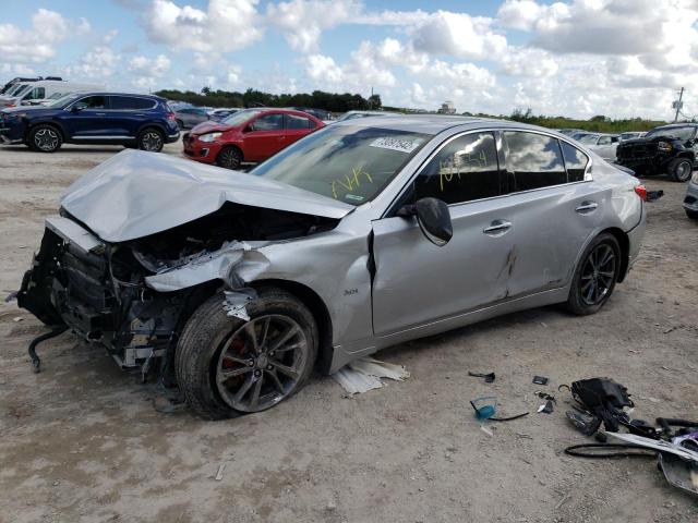 Photo 1 from auction – 2017 INFINITI Q50 PREMIU with VIN JN1EV7AP0HM743874