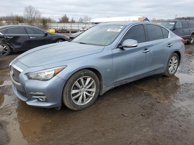 INFINITI Q50 BASE/P 2015 with VIN JN1BV7AR4FM398477 - Photo from auction