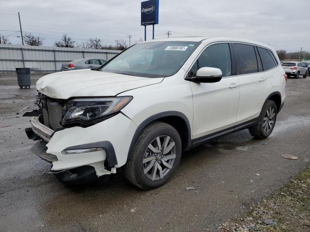 HONDA PILOT EXL 2019 with VIN 5FNYF6H52KB060953 - Photo from auction