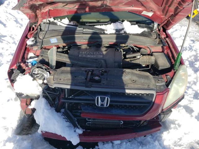 Photo 12 from auction – 2005 HONDA PILOT EXL with VIN 2HKYF18555H515142