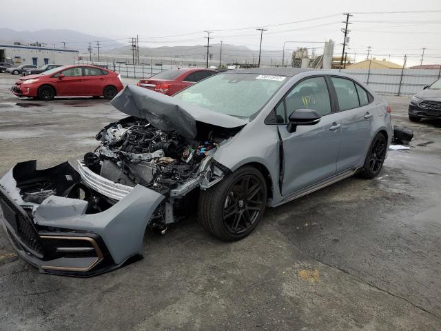 TOYOTA COROLLA SE 2022 with VIN 5YFS4MCE8NP135686 - Photo from auction